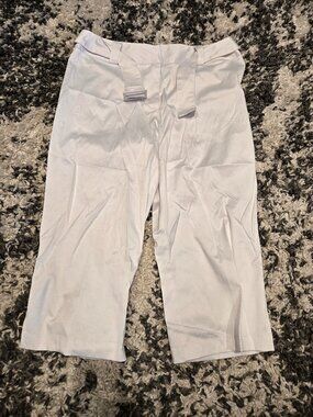 Chapter One White Belted Capris | Size 14 | White